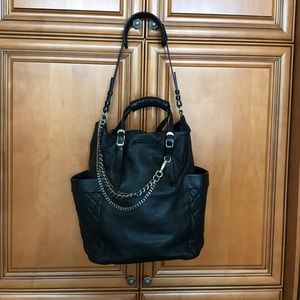 Jimmy Choo Black Leather Handbag Jimmy Choo Black Leather Handbag