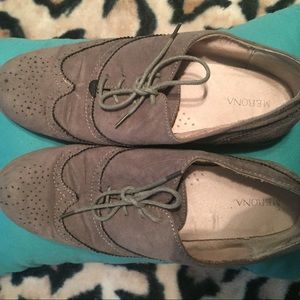 Grey oxfords