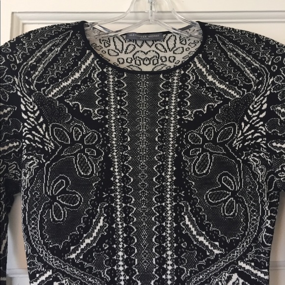 Alexander McQueen sweater fit and flare dress - Picture 7 of 8