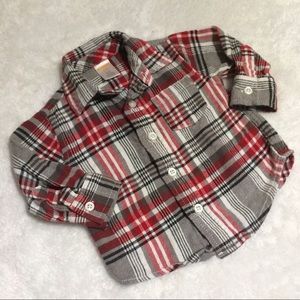Soft Gymboree flannel baby boy 6-12M
