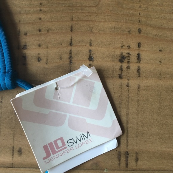 🔥NWT JLo Swim Bikini w/tassel detail, Medium - Picture 5 of 7