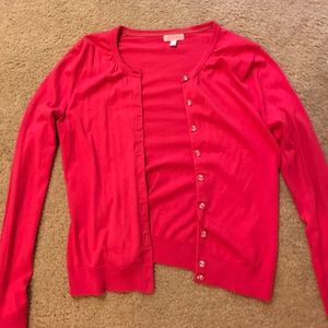 Lilly Pulitzer Hot Pink Cardigan