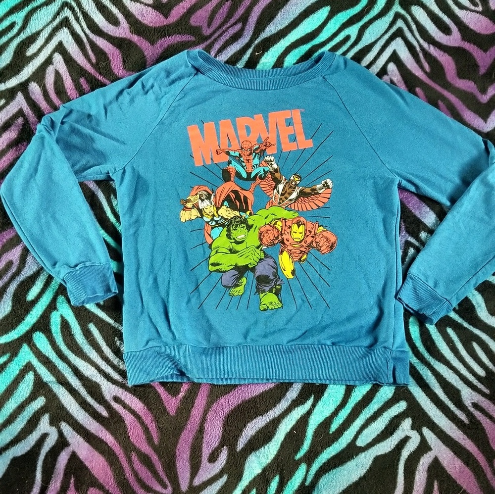 Marvel pullover sweater
