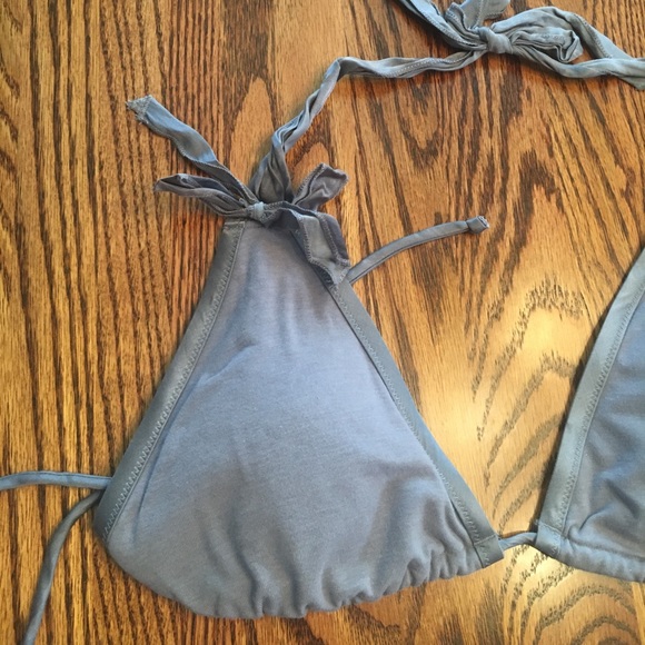 Large NWOT grey Victoria's Secret Bikini - Picture 2 of 3