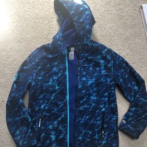 Blue boys rain jacket