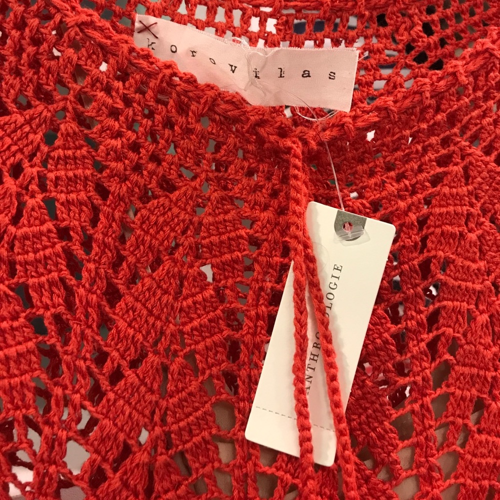 NWT! Beautiful crocheted Anthropologie dress - Picture 3 of 3