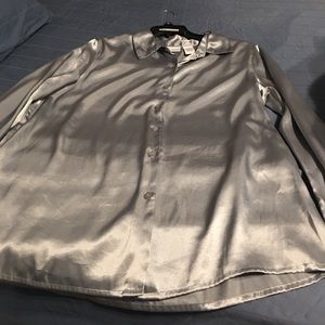 Silver blouse