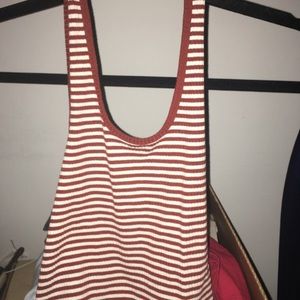 Forever 21 striped halter top