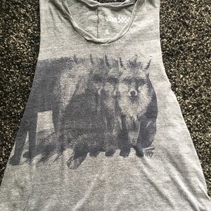 Vans fox muscle tank