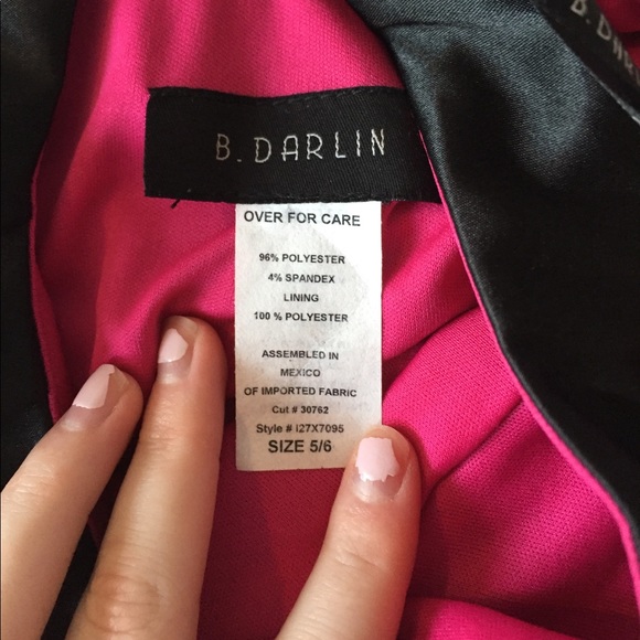 Brand new black mini dress size 5/6 - Picture 5 of 6