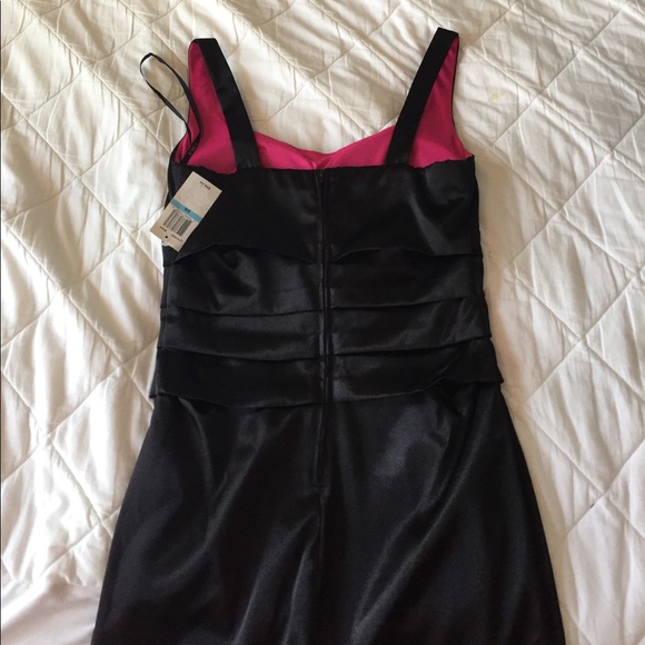 Brand new black mini dress size 5/6 - Picture 6 of 6