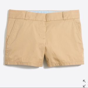 J Crew Khaki Chino Shorts