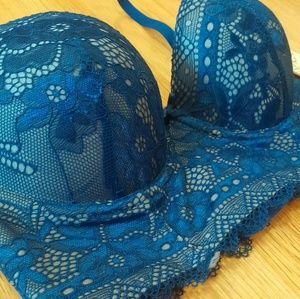 Royal Blue Corset Bralette