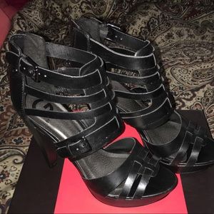 G by Guess black heels