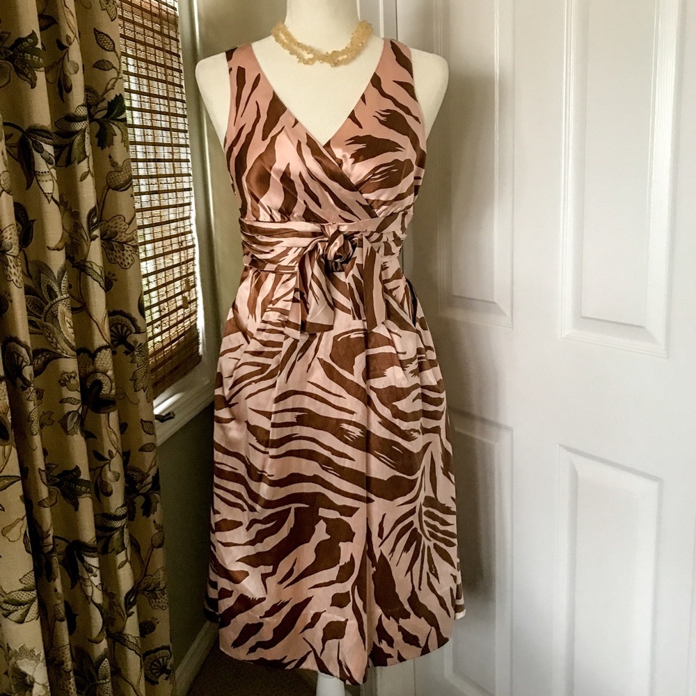 HP🌹 Marc Jacobs Silk Animal Print Dress