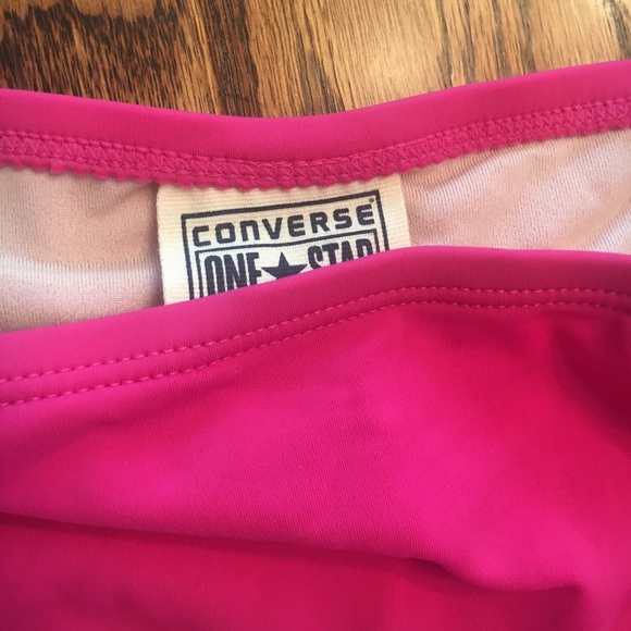 Bright Pink Converse Bikini, NWOT. M bottom L top - Picture 2 of 5