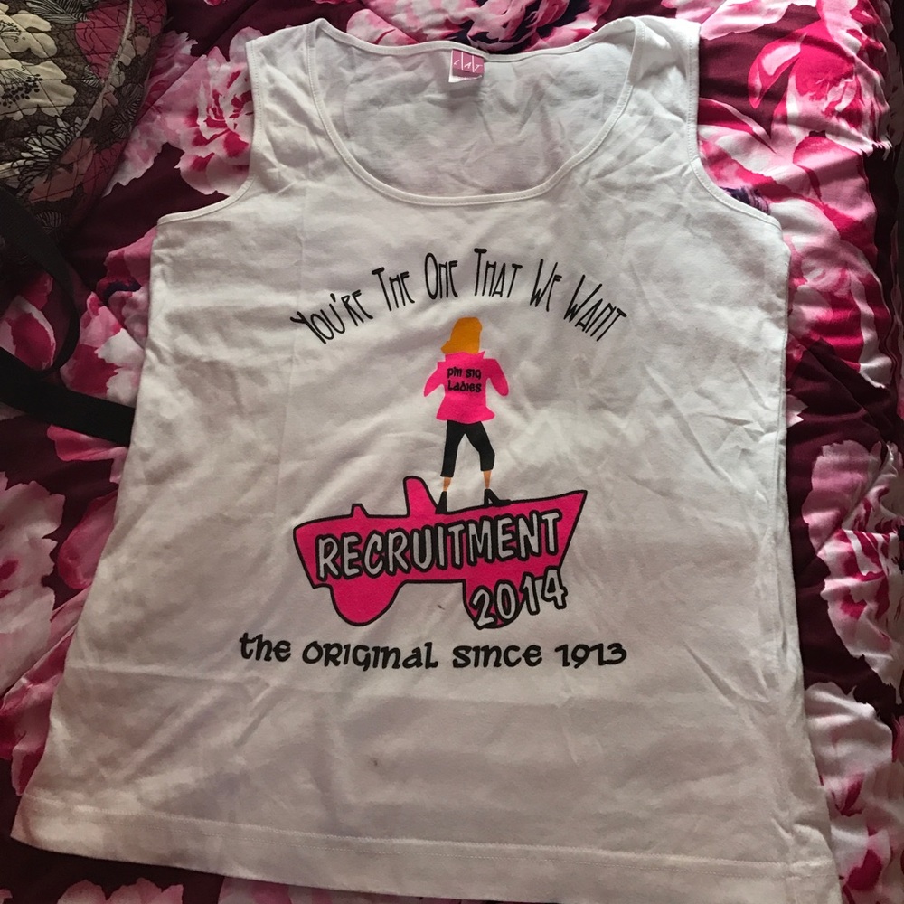 Phi sigma sigma grease tank top