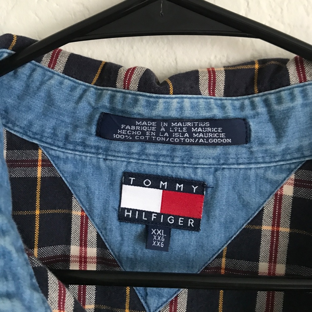 sold TOMMY HILFIGER / flannel - Picture 3 of 4