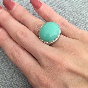 Turquoise / Robin's Egg Cocktail Ring