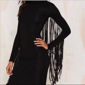 *Final Price* Nasty Gal Fringe dress