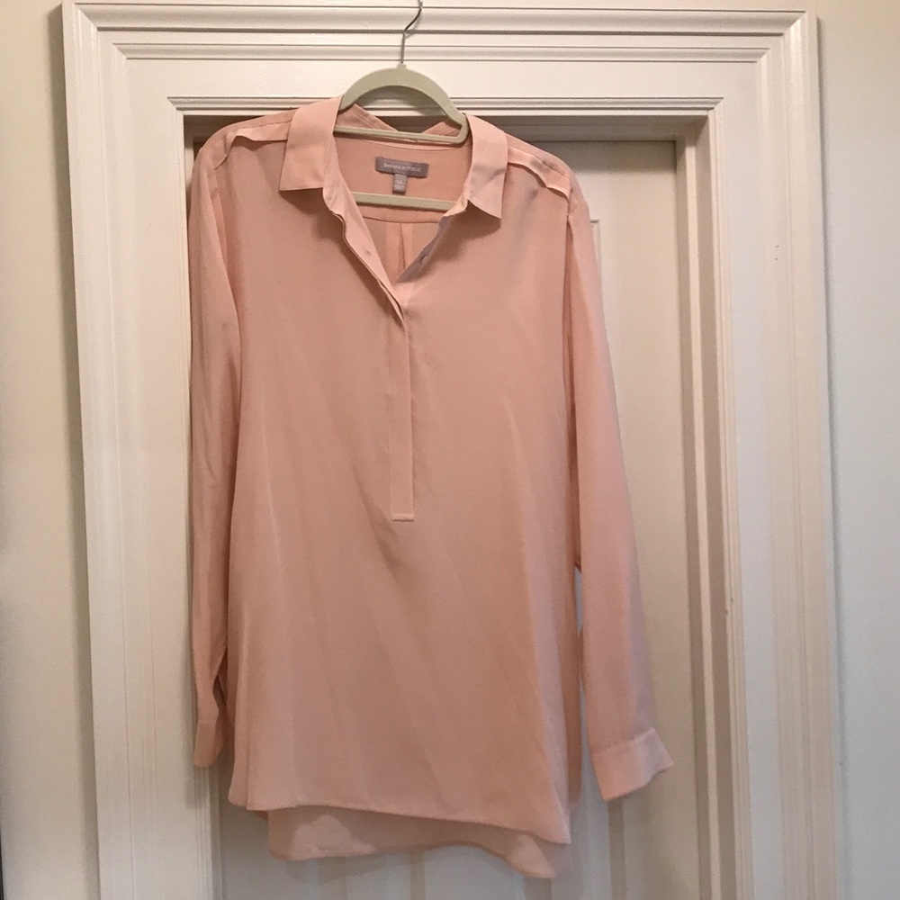 Tunic style blouse from Banana Republic