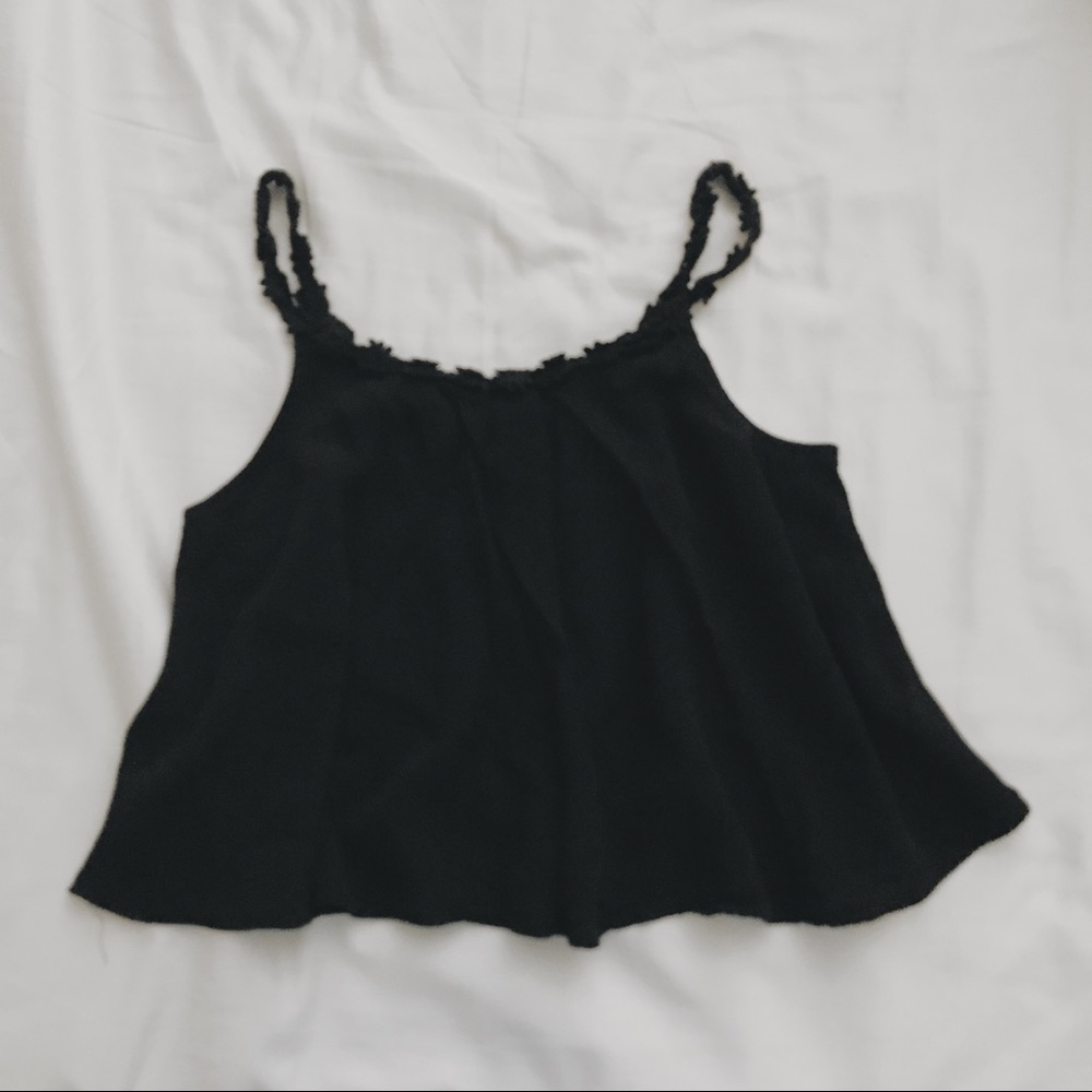 Flower trim cami