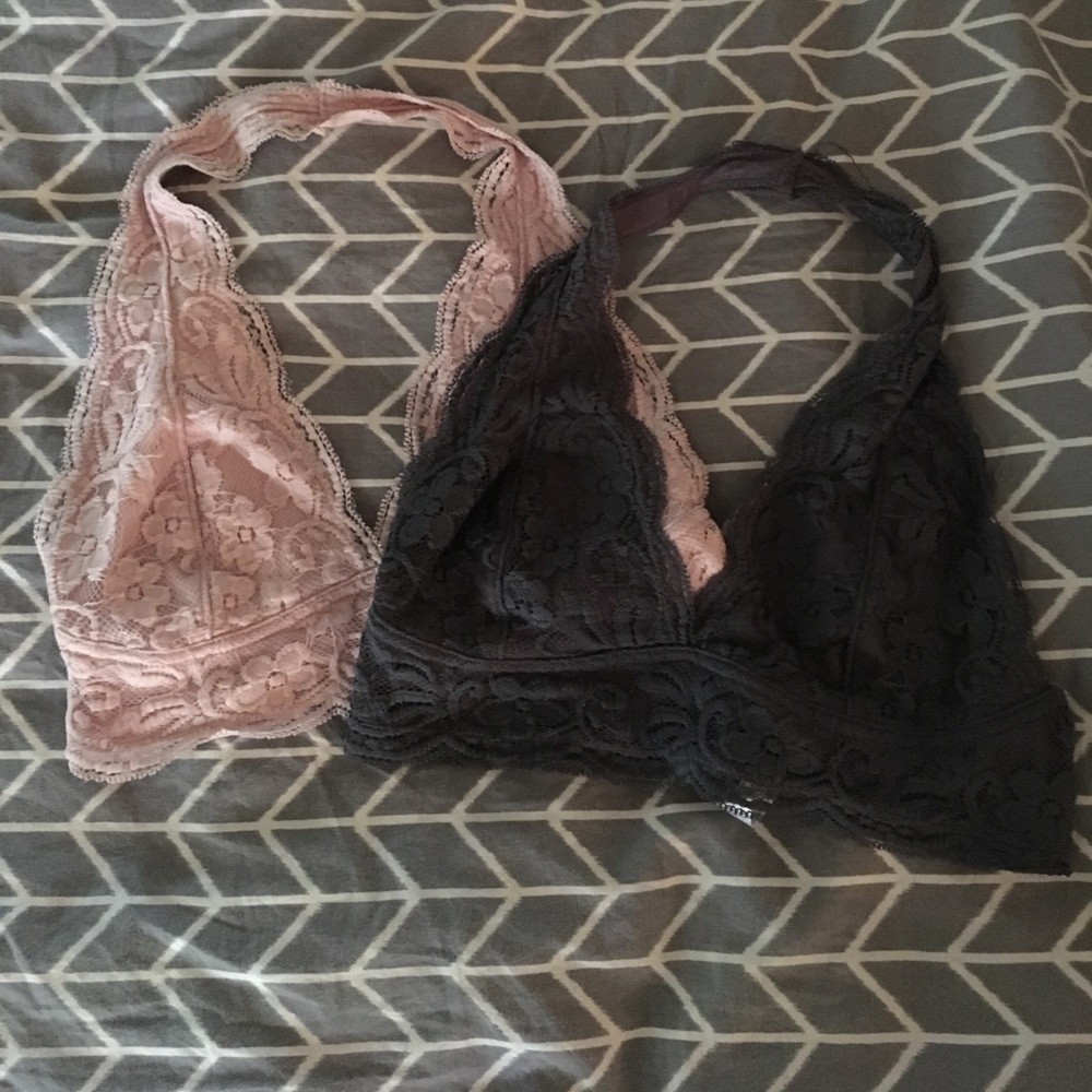 Lace Halter bralets