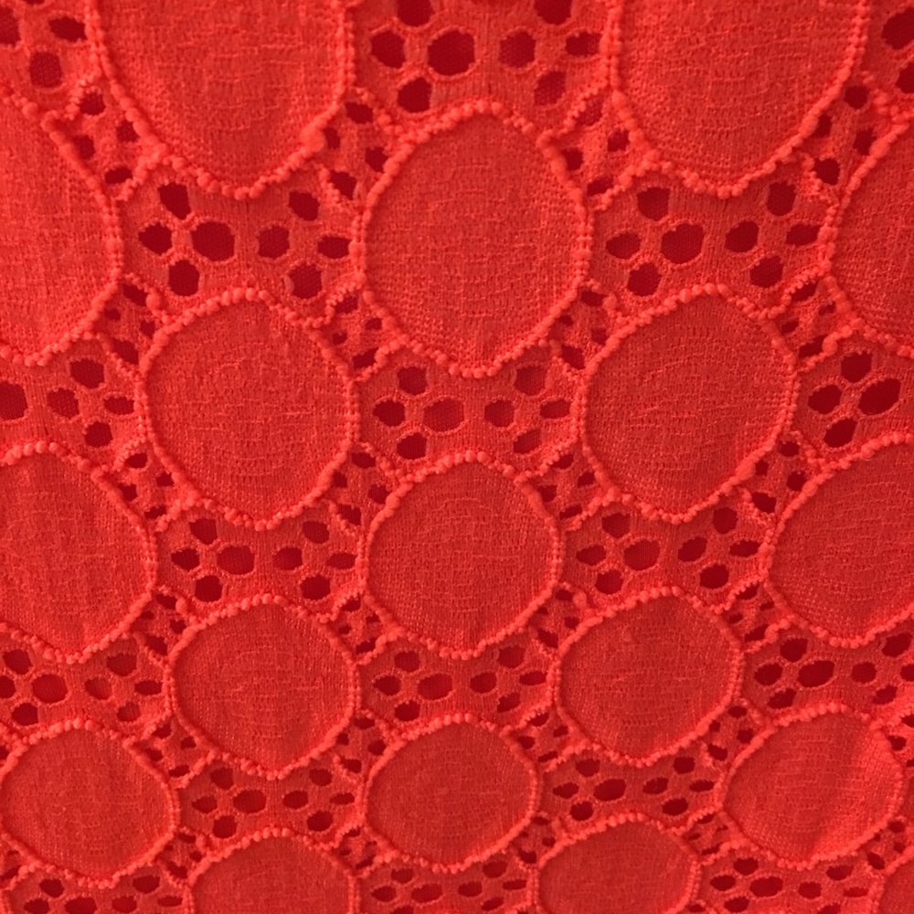 Coral sleeveless dress - Picture 3 of 4
