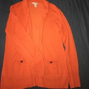 Banana Republic cardigan orange sz XL