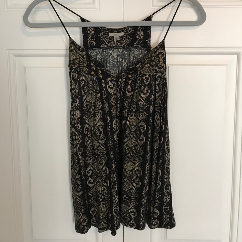 Black and Gold Tank