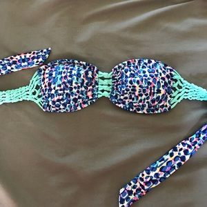 Strapless bikini top by Gossip