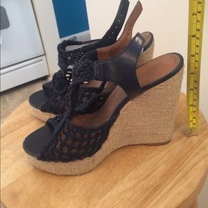 LuckyBrand Navy Wedges