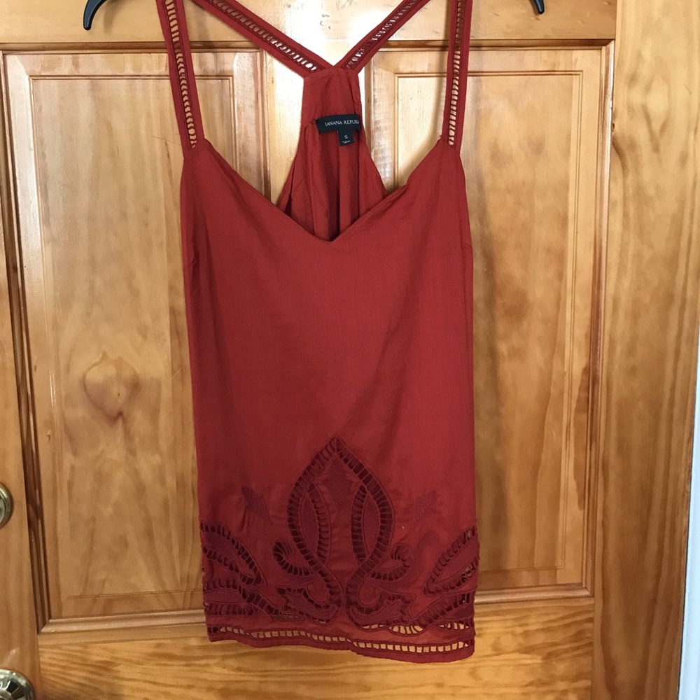 Burnt orange tank top