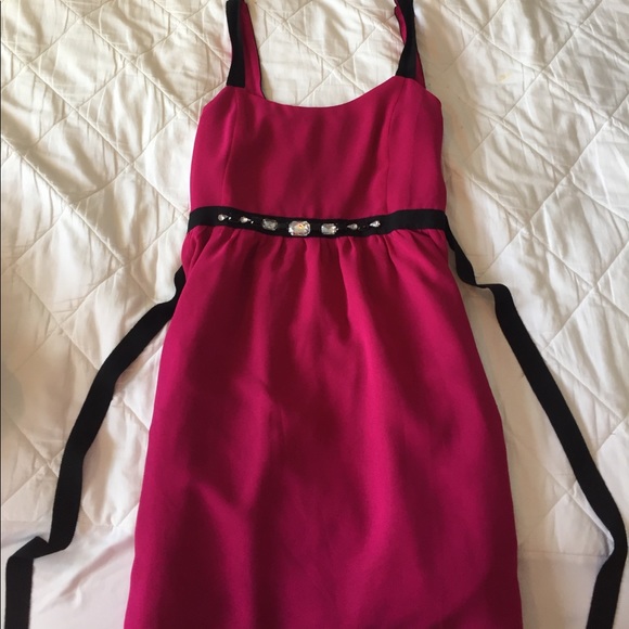 Dark purple beaded dress - Picture 1 of 4