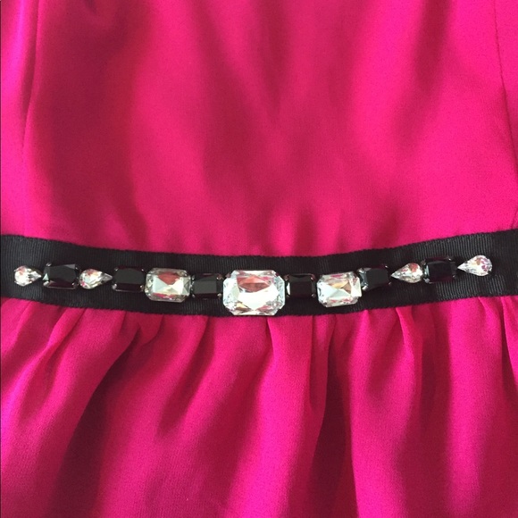 Dark purple beaded dress - Picture 3 of 4