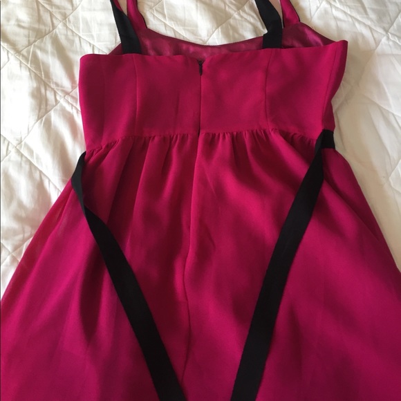 Dark purple beaded dress - Picture 4 of 4