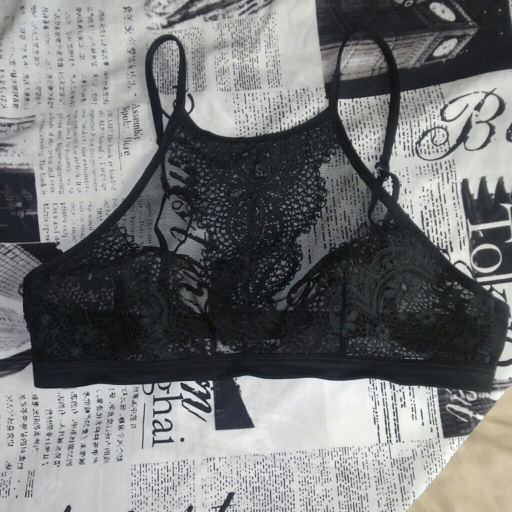 VS Black Bralette