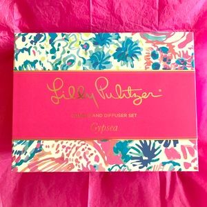 Lilly Pulitzer Candle and Diffuser set