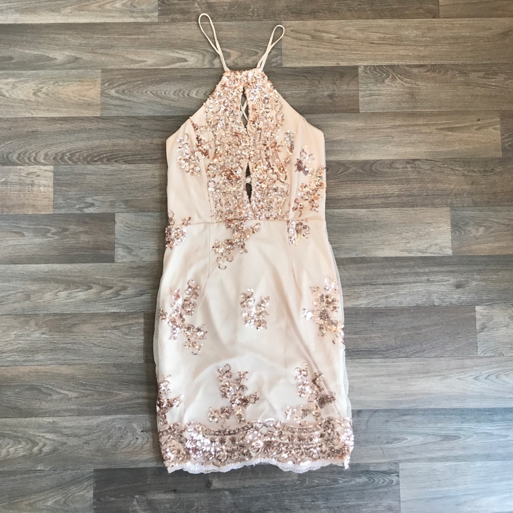 Embellished formal dress