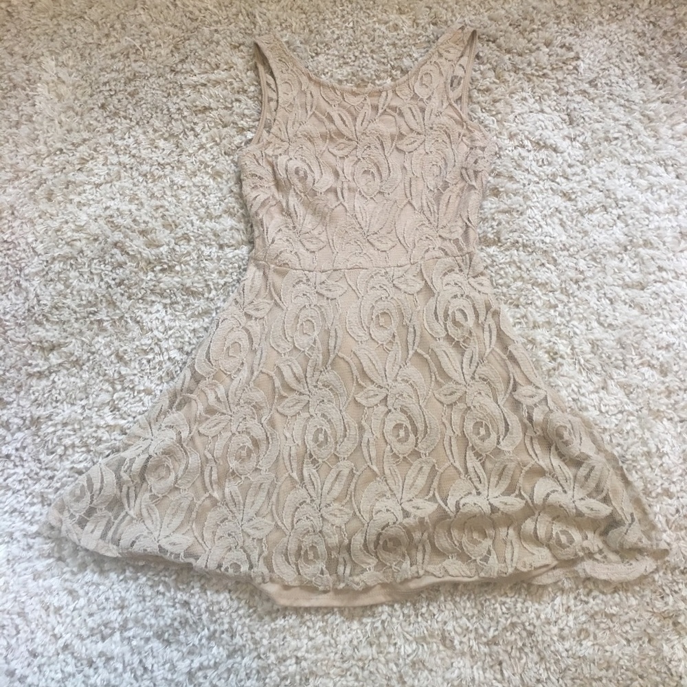 Cream dress