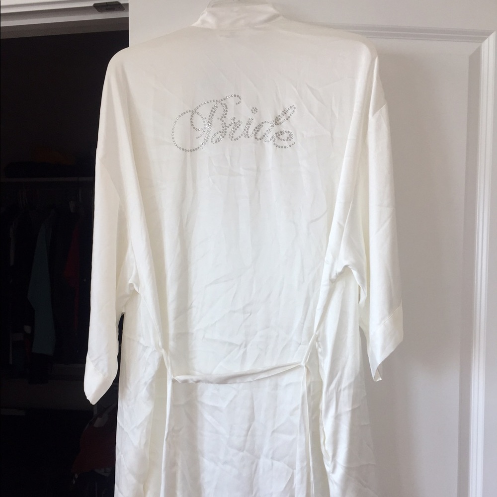Silk robe