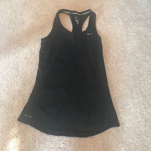 Nike black tank top