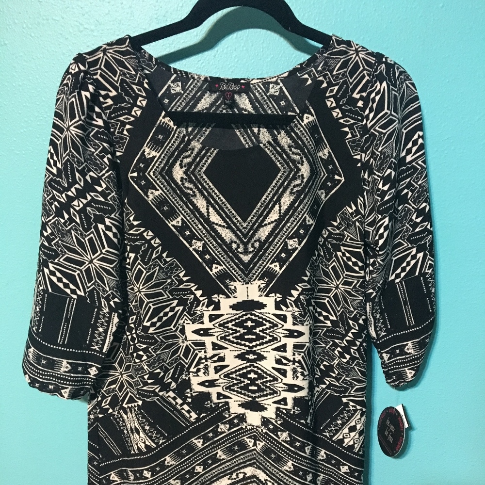 NWT BeBop Black Mini Dress