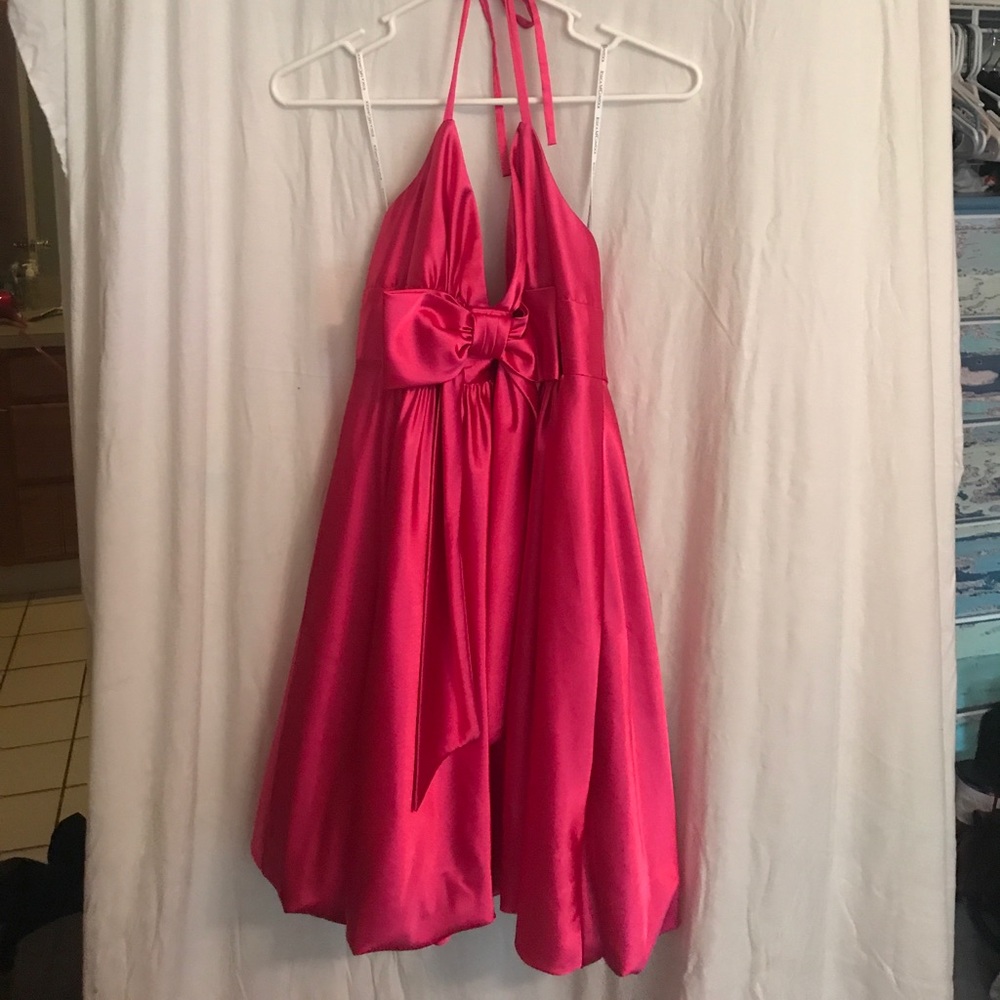 size 8 pink dress jessica mcclintock