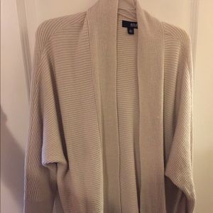 Ivory/tan long sleeve Cardigan