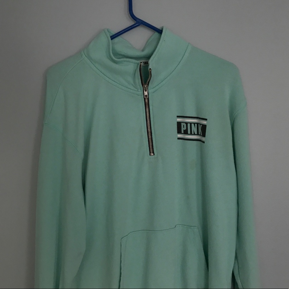 PINK HALF ZIP