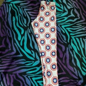 Mighty Fine Captain America shield leggings