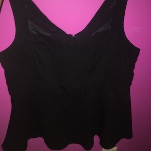 Torrid Peplum Cut Out Top