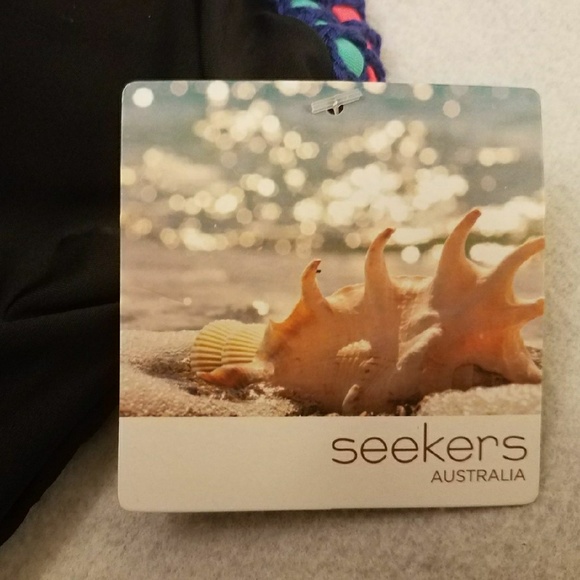 Seekers Australia Black One Shoulder Swimsuit - Picture 4 of 6