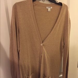 Light brown  Long Sleeve Cardigan